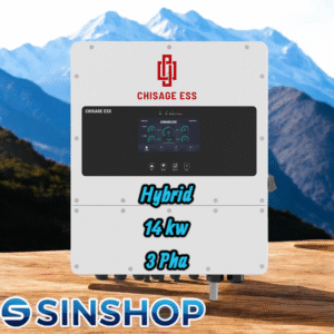 Biến Tần CHISAGE Hybrid Áp Thấp 3 Pha 14kW Cao Cấp