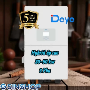 Inverter Hybrid Áp Cao Deye (30-50kW) 3Pha