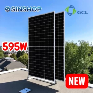 Tấm pin năng lượng mặt trời GCL 595W