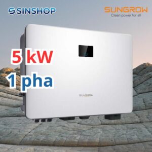 Biến Tần Sungrow 5kW 1Pha -SG5.0RS(Mới)- Bảo Hành 10 Năm