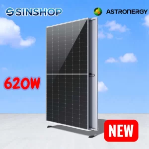 Tấm pin mặt trời ASTRONERGY N-type 620W (2 mặt kính)