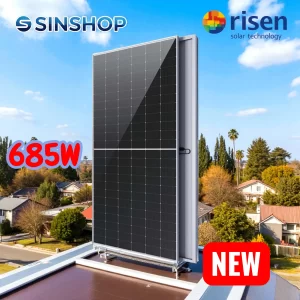 Tấm pin mặt trời N-type RISEN 685w - Cao Cấp