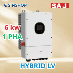 Biến Tần Hybrid Áp Thấp SAJ 1 Pha 6kW Cao Cấp- H2-6K-LS2