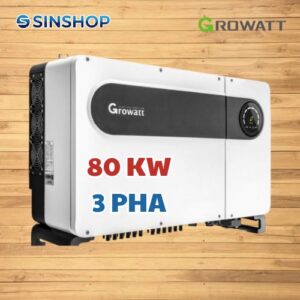 Biến tần Growatt 80 kW Inverter Growatt mã hiệu MAX 80KTL3 LV