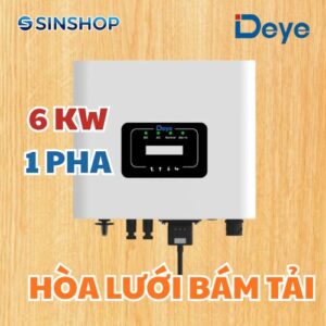 Biến tần Deye 6kW- Inverter DEYE SUN – 6 K – G (1 Pha) New chính hãng
