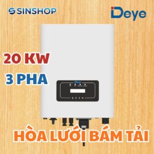 Inverter Deye hoà lưới 3 pha 20 kW, 2 MPPT Mã: SUN-20K-G05 (chính hãng)