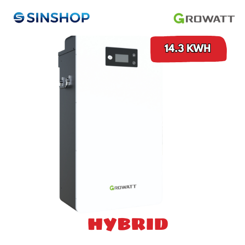 Pin lưu trữ Growatt 14.3kWh- Pin Lithium Growatt HOPE 14.3L – A1(bảo hành: 10 Năm)