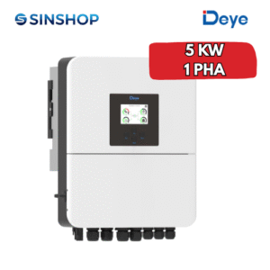 Inverter Hybrid Deye 5kw 1 pha – SUN-5K-SG04LP1-EU-SM2 (NEW 2025) vỏ nhỏ