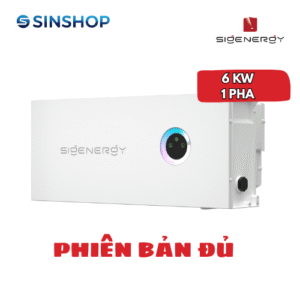 Biến Tần Hybrid Sigen 1 Pha 6kW Cao Cấp Full Chức Năng