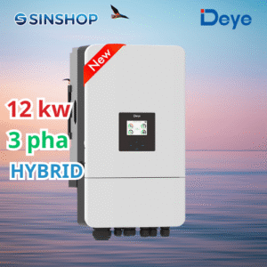 Biến tần Hybrid DEYE 12kW 3 pha, model SUN-12K-SG05LP3-EU-SM2