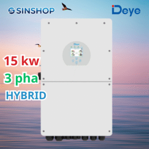 Inverter Hybrid Áp Cao Deye 15Kw 3Pha Sun-15K-SG01HP3-EU-AM2